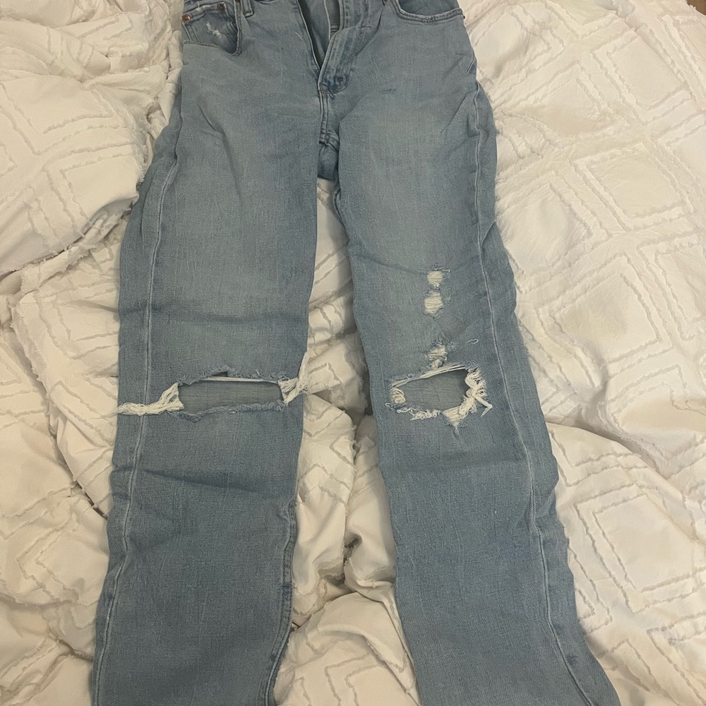 Abercrombie Ankle Straight Jeans